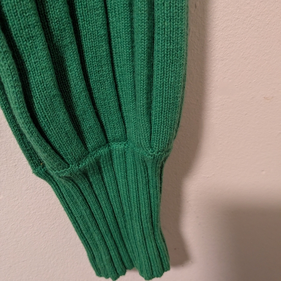 Aritzia Wilfred Green Plunge Front Cardigan Size Small MERINO WOOL - Picture 11 of 12